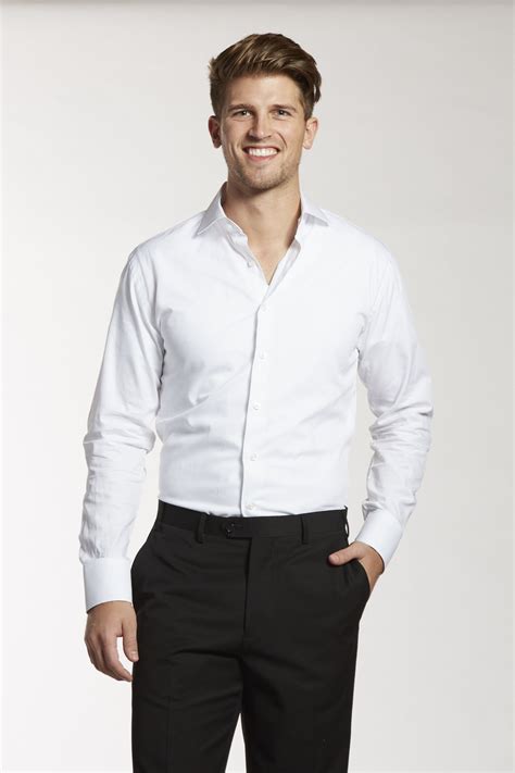black suit undershirt